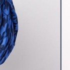 Susan Graver Women's Jacket Sz L Reversible Quilted Woven & H Blue A620230