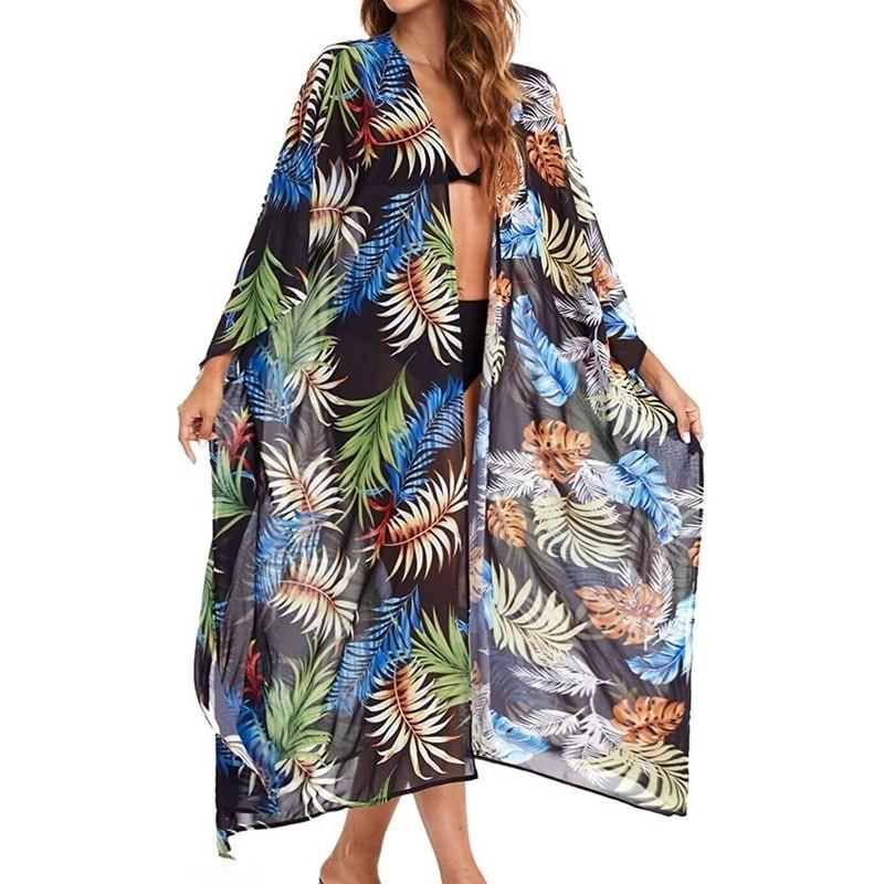 Sweatyrocks Beach Cover Up Kimono Womens Size Extra Large Flowy