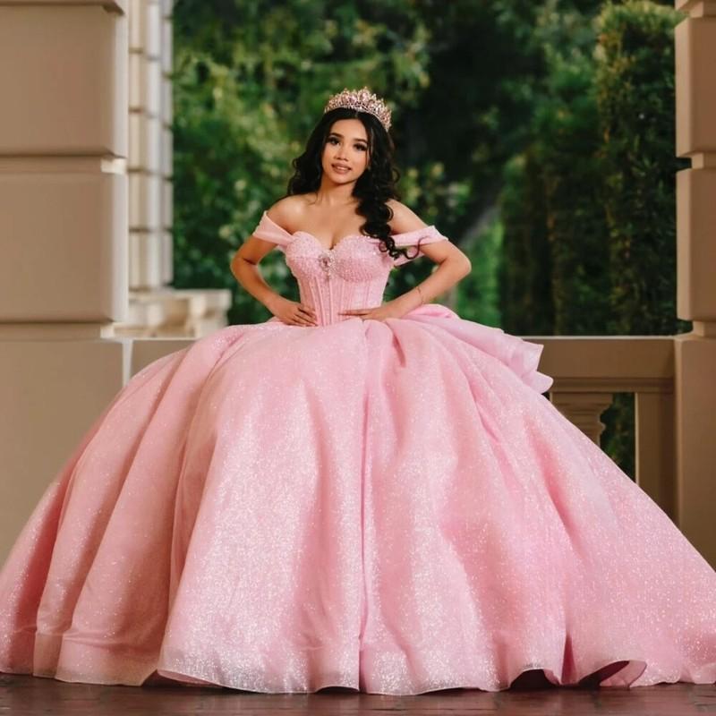 Sweet 15 16 Quinceanera Dresses Princess Ball Gowns Prom Vestidos De 15 Anos