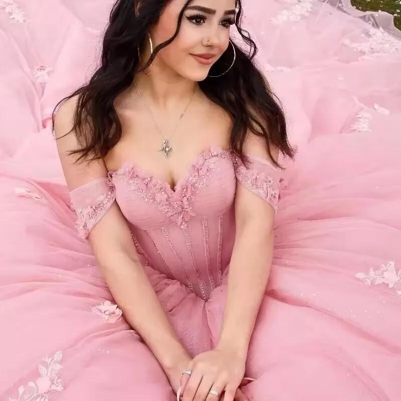 Sweet 15 16 Quinceanera Dresses Princess Ball Gowns Prom Vestidos De 15 Anos