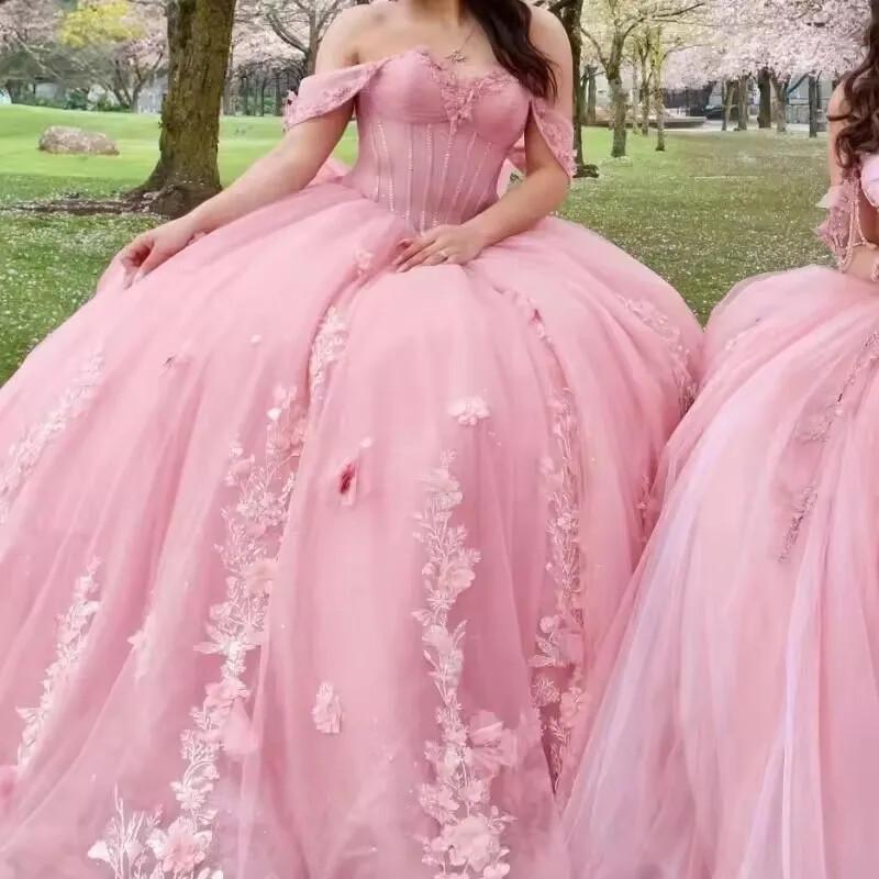 Sweet 15 16 Quinceanera Dresses Princess Ball Gowns Prom Vestidos De 15 Anos