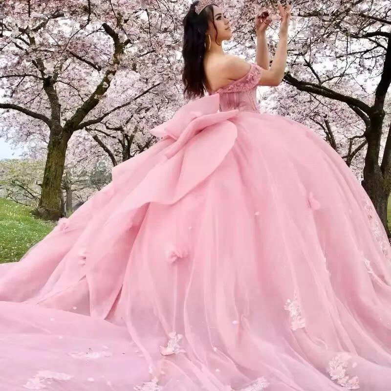 Sweet 15 16 Quinceanera Dresses Princess Ball Gowns Prom Vestidos De 15 Anos