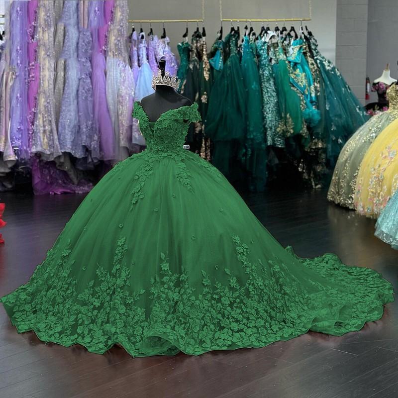 Sweet 1516 Quinceanera Dresses Vestidos De 15 Años Floral For Girl Ball Gown