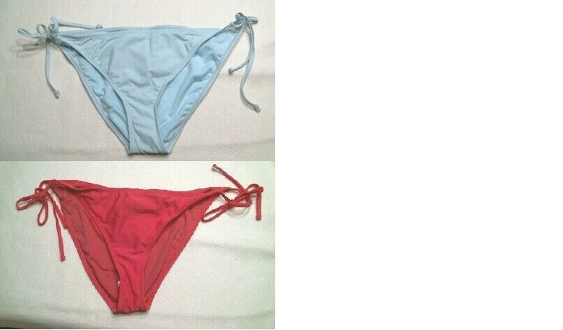 Swim Mixers Collection Bikini Bottom With Side Ties Colors Regular Sizes NWT