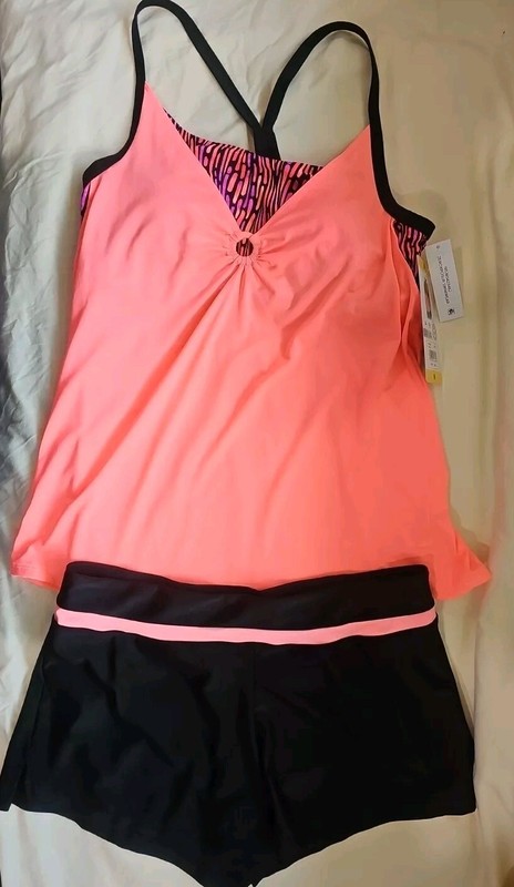 Swimwear Bathing Suit ZeroXposur Ladies Tankini 2 Pc Set $94 Retail New W/Tags