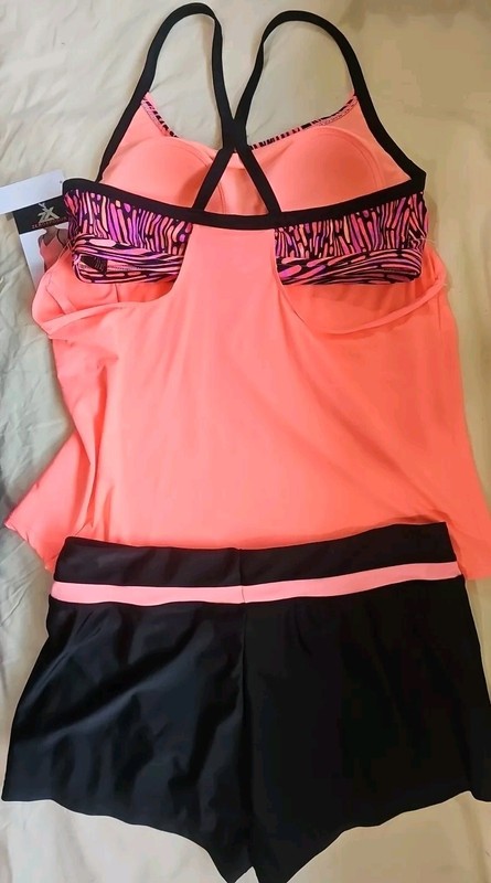 Swimwear Bathing Suit ZeroXposur Ladies Tankini 2 Pc Set $94 Retail New W/Tags