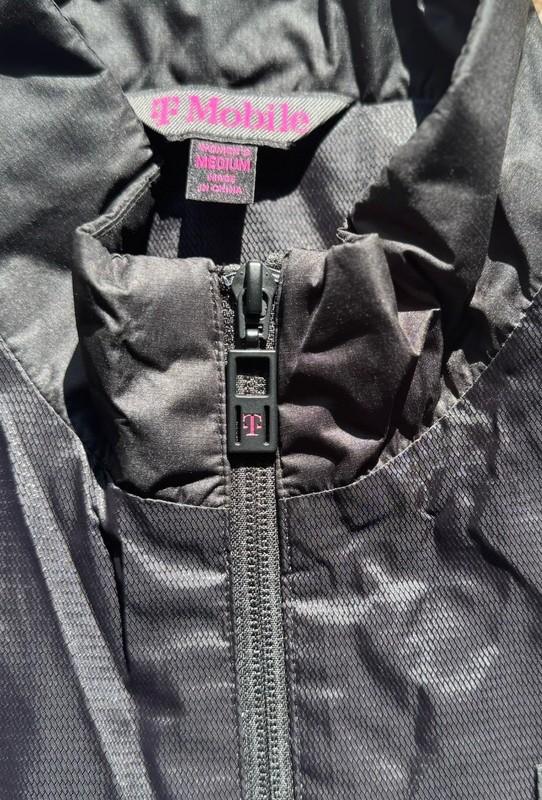 T-Mobile Women’s Pink And Black M Work Jacket
