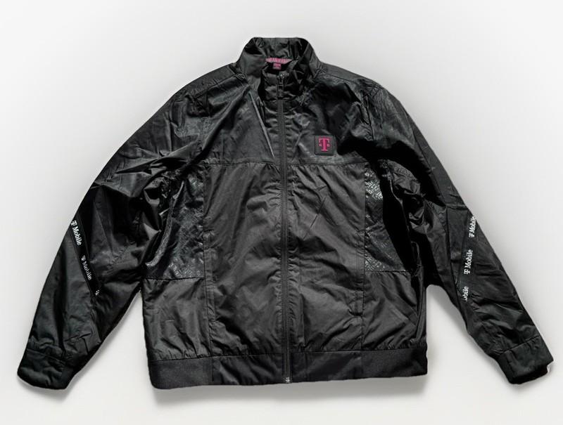 T-Mobile women’s pink and black M work jacket