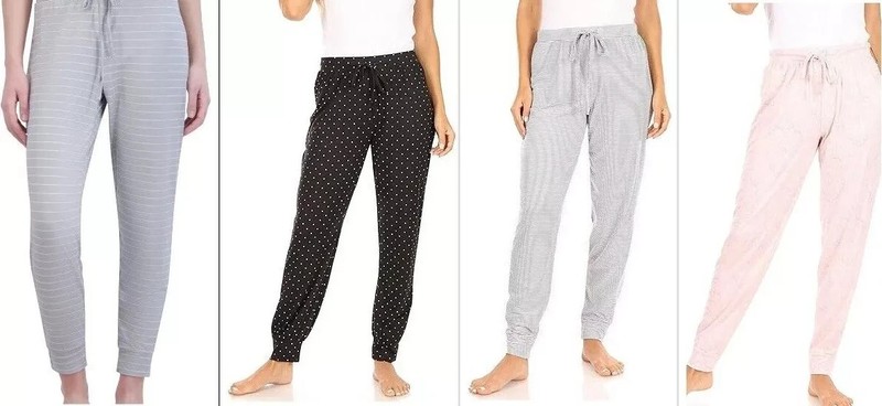 Tahari Women's Relaxed Fit Jogger Pajama Pants Tahari Jogger Pants Soft