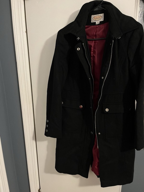 Talbot Women’s Wool Black Coat