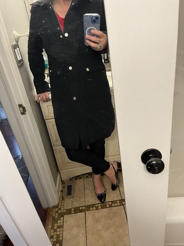 Talbot Women’s Wool Black Coat