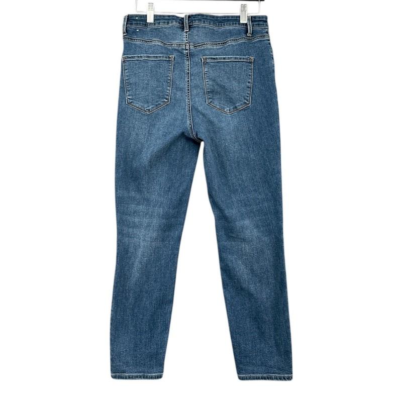Talbots Blue Denim 5Pocket Straight Leg Classic Comfortable Casual Jeans Size 10