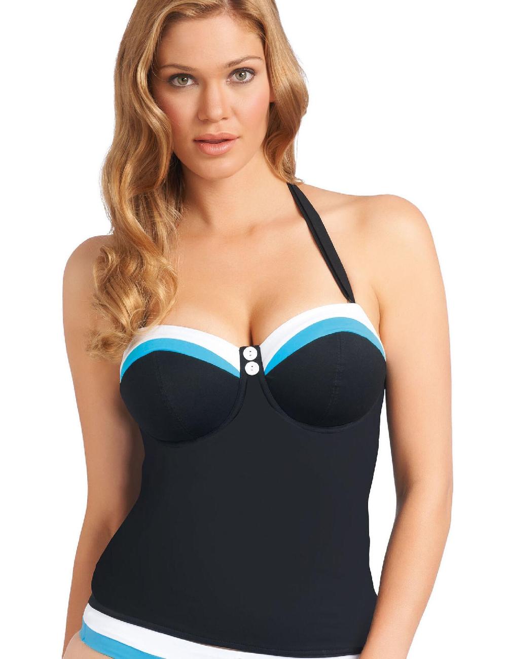 Tankini Top Swimwear Freya Swimwear Revival 3221 Bandeau Padded Tankini Top