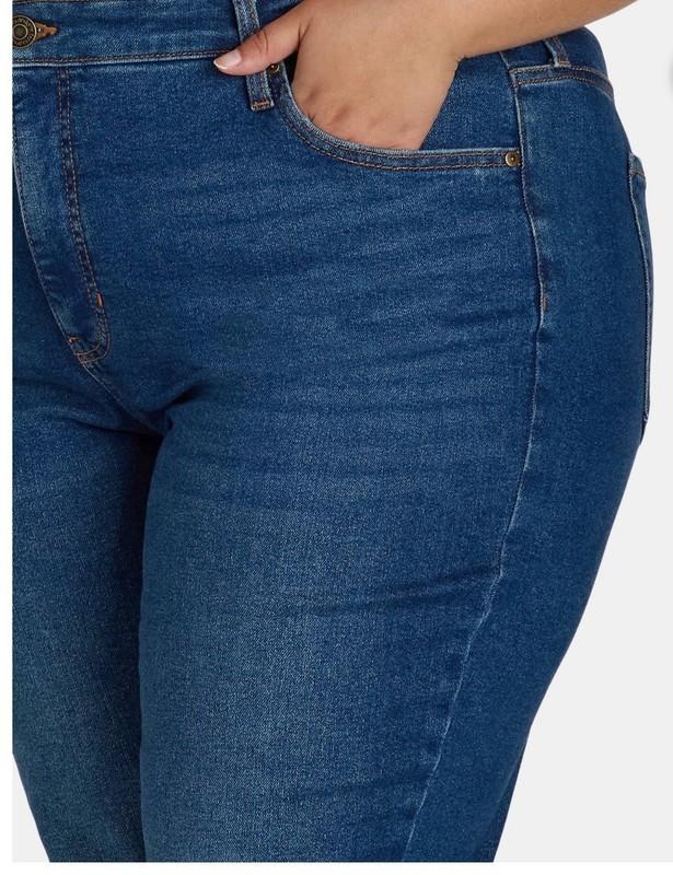 Terra And Sky Womens Plus High Rise Core Straight Leg Jeans Size 20W NWT