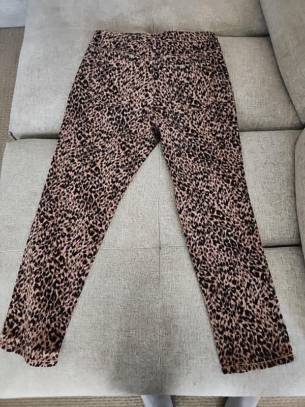 Terra & Sky Plus STRAIGHT LEGS Jeans DIFFERENT SIZES Leopard