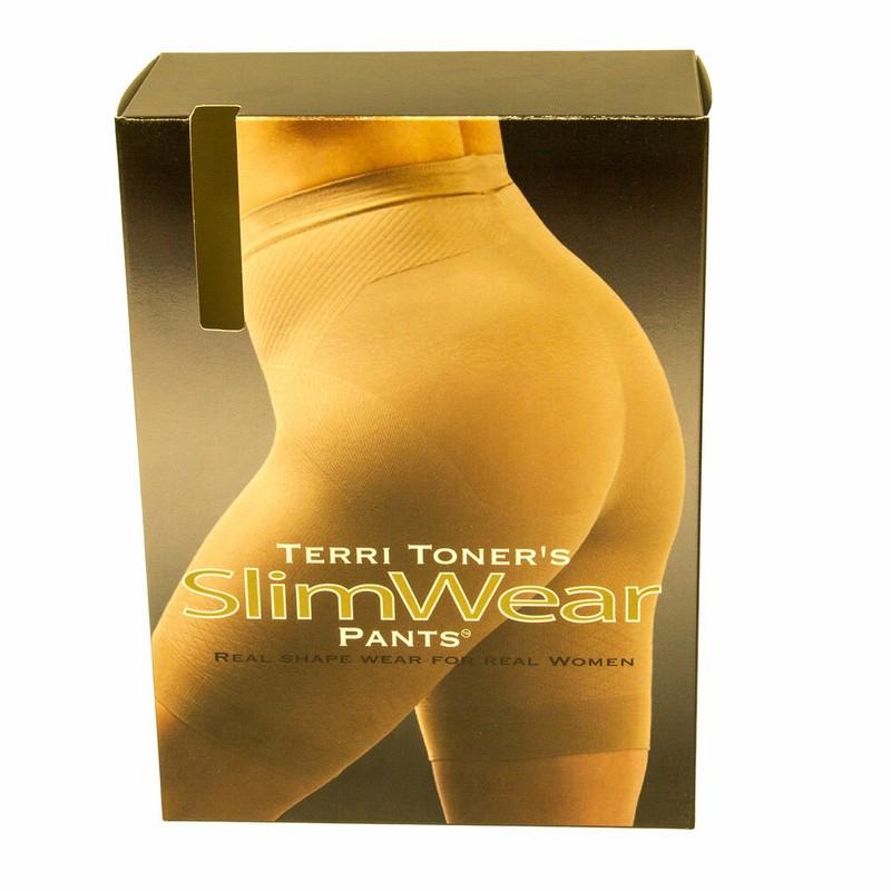 Terri Toner's Slimwear Black Hi-Rise Pant Shapewear 51900 NIB