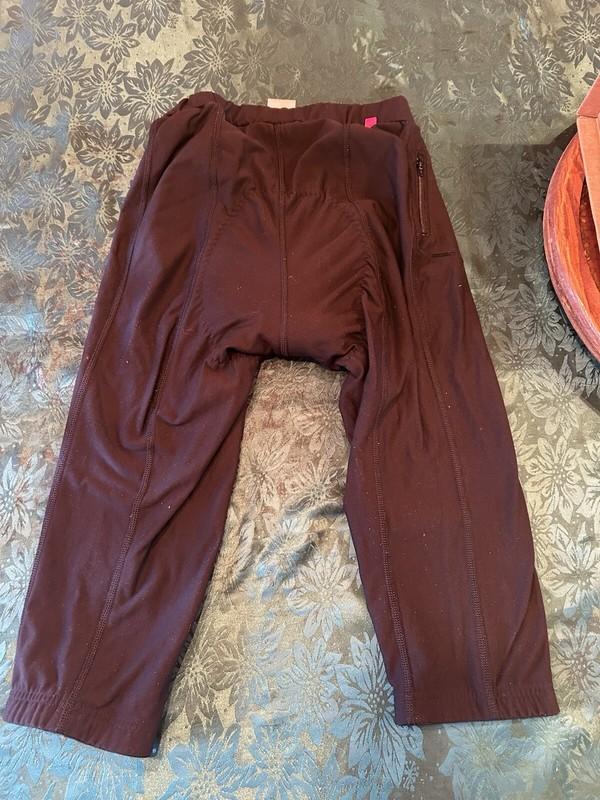 Terry Bike Shorts Women Padded Bike Bermuda Shorts (Black)