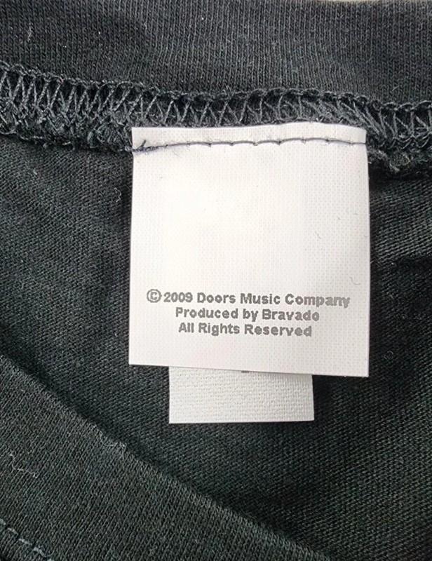 THE DOORS 2009 Break On Through Bravado Black Women's Size L