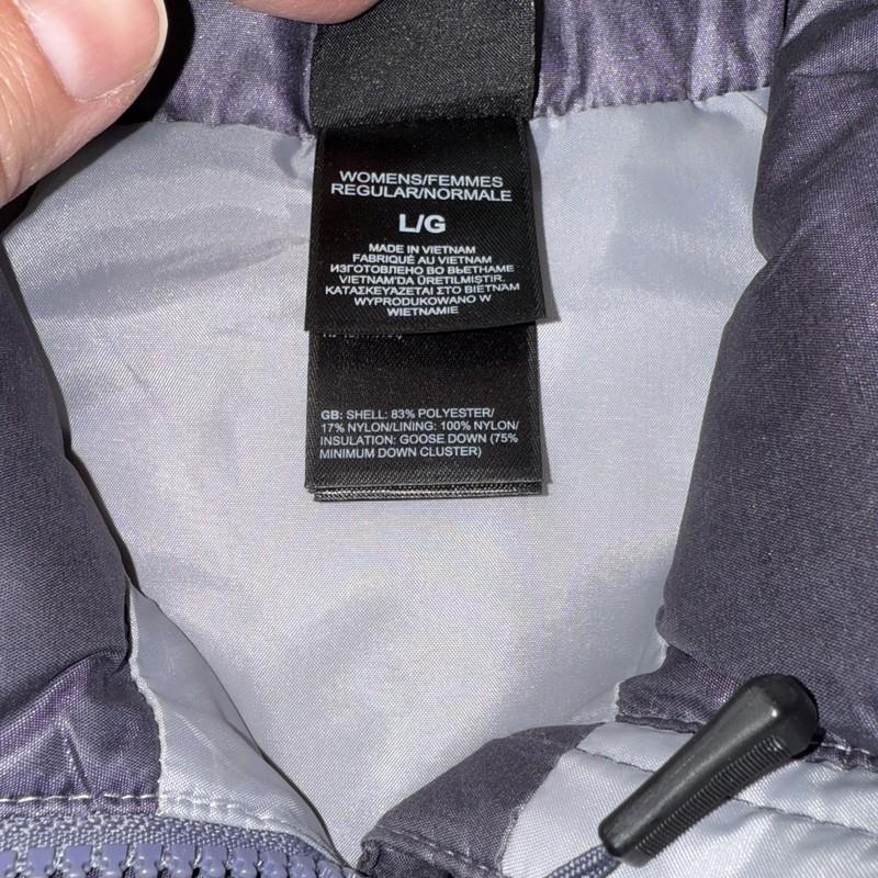 The North Face Aconcagua 550 Goose Down Women's Puffer Jacket Size Large Purple