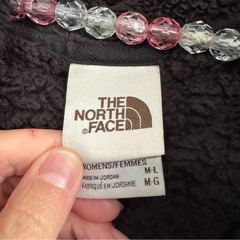 THE NORTH FACE Campshire Fleece Wrap Jacket Black SIZE M/L