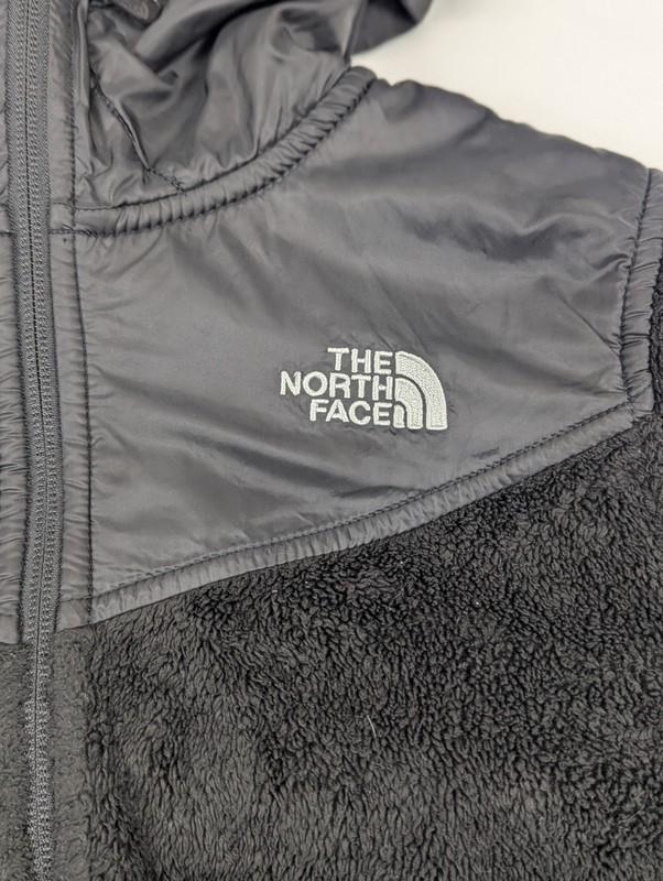The North Face Oso Hoodie Fleece Jacket Women Medium Black Full Zip Pockets
