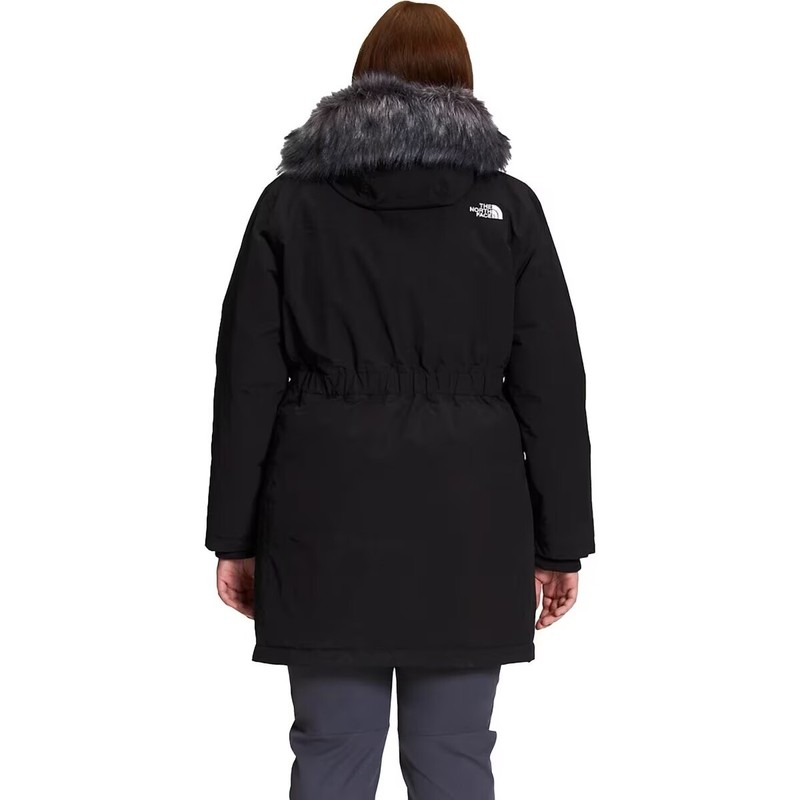 The North Face Women's Plus Arctic Parka Down Coat TNF Black Sz 1X 2X 3X NEW