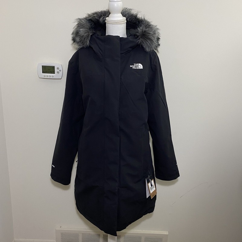 The North Face Women's Plus Arctic Parka Down Coat TNF Black Sz 1X 2X 3X NEW