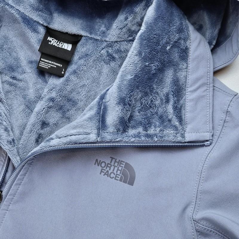 The North Face Women's Shelbe Raschel Parka-Length W/Hood - Folk Blue • Large