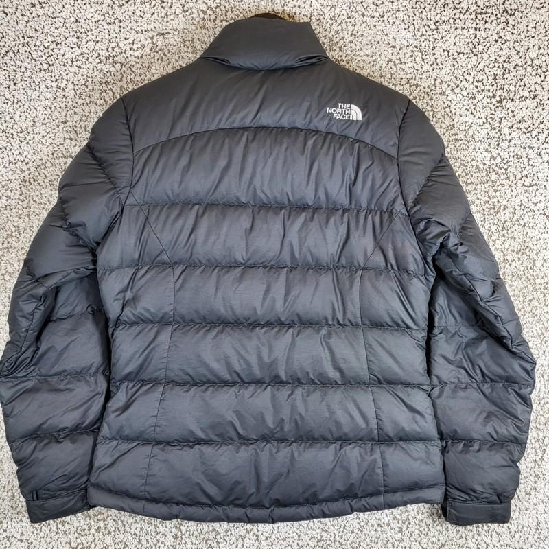 The North Face Womens 700 Fill Goose Down Puffer Jacket Coat Black Small