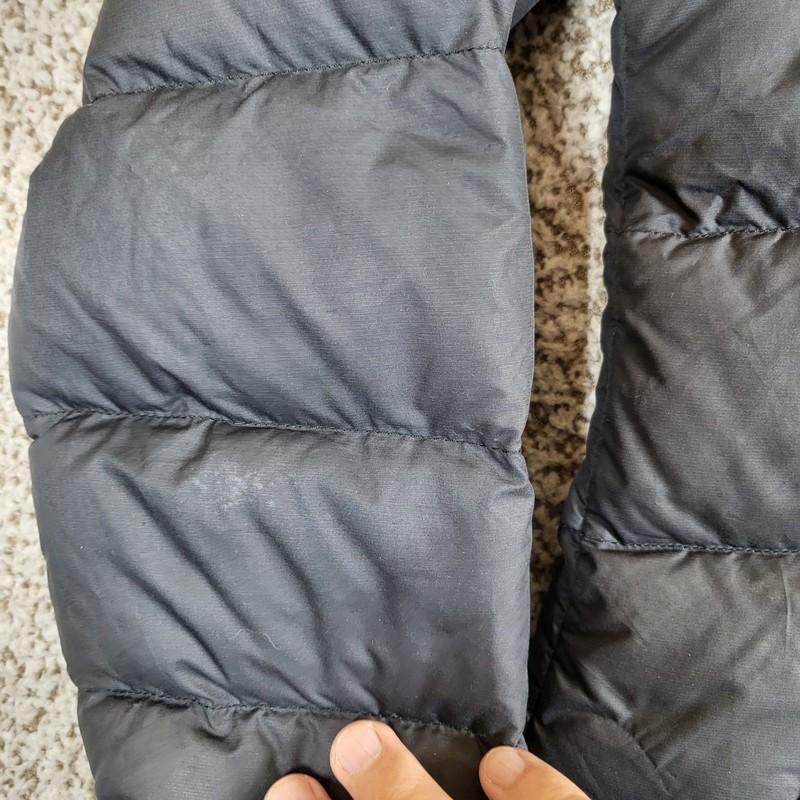 The North Face Womens 700 Fill Goose Down Puffer Jacket Coat Black Small