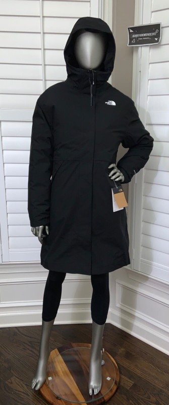 The North Face Womens Sequoia Triclimate 3 In 1 Waterproof Down Parka Jacket BLK
