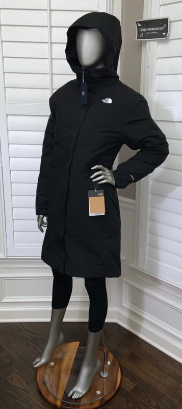 The North Face Womens Sequoia Triclimate 3 In 1 Waterproof Down Parka Jacket BLK