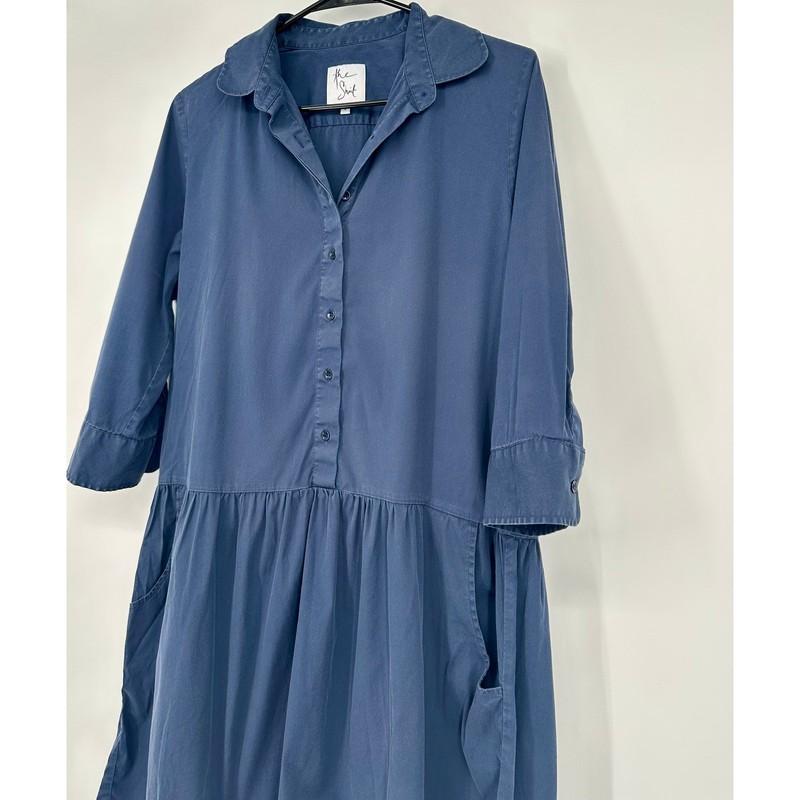 The Shirt By Rochelle Behrens Drop-Waist Shirt Dress