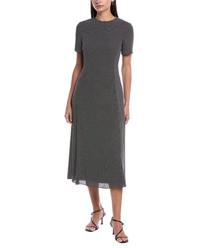 Theory Flare Midi Dress Women's