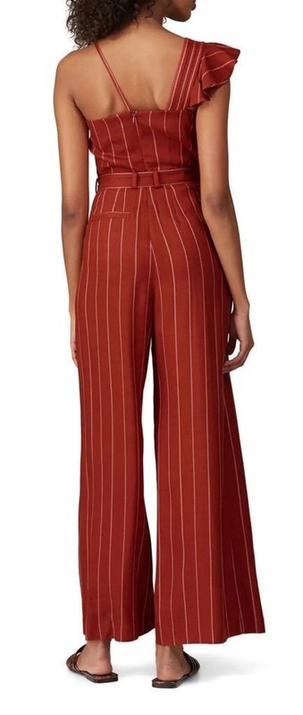 Three Floor Margaux Striped One Shoulder Jumpsuit In Women’s Size 2