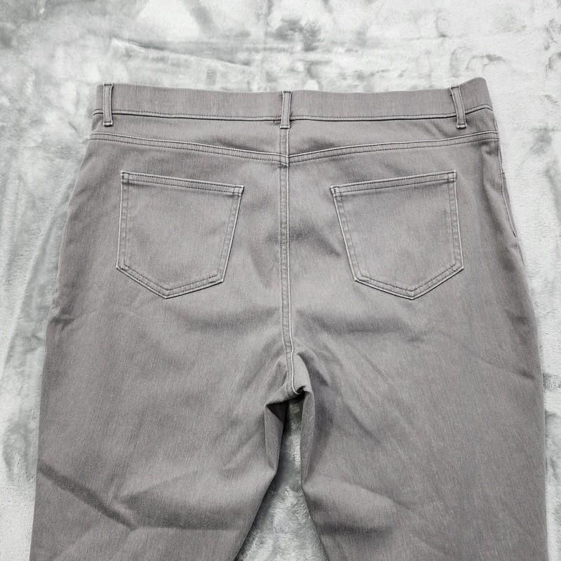Time And Tru Jeans Womens XXL (20) Gray Pull On High Rise Jegging Stretch Casual