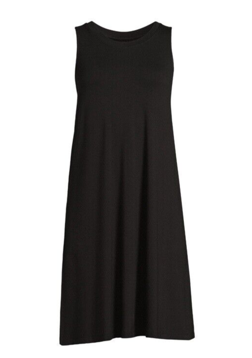 Time And Tru Sleeveless Knit Dress~Swing Style WithPockets~XXL(20)~NWT~FREESHIP