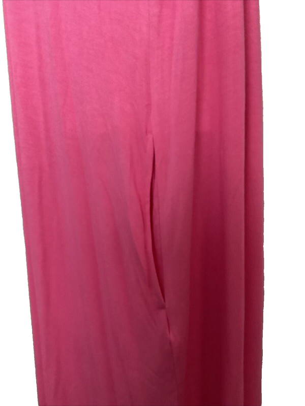 TIME AND TRU STRAWBERRY PATCH SLEEVELESS KNEE LENGTH STRETCH KNIT DRESS SZ XL*