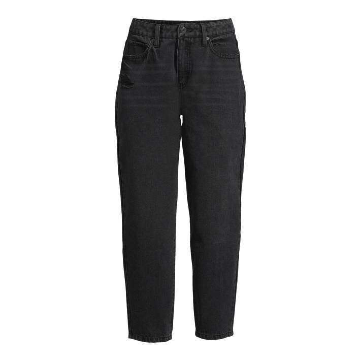 Time and Tru Women's Barrel Jeans Black Size 4 NWT