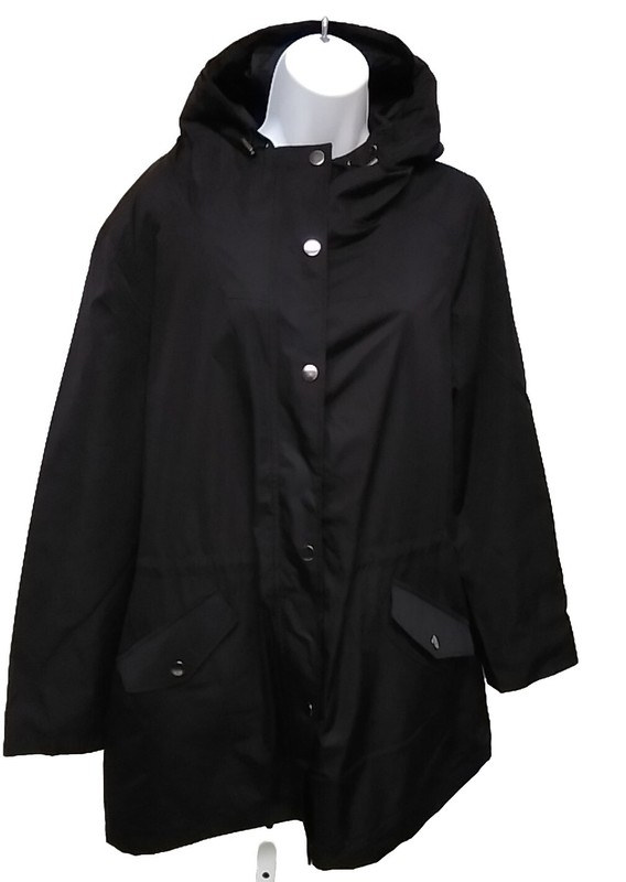 Time And Tru Womens Jacket Hooded Light Waterproof Raincoat Choose Size / Color