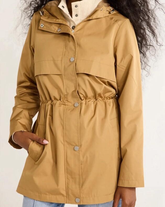 Time And True Women’s Anorak Jacket For Wind And Rain M 4-6 Lightweight NWT