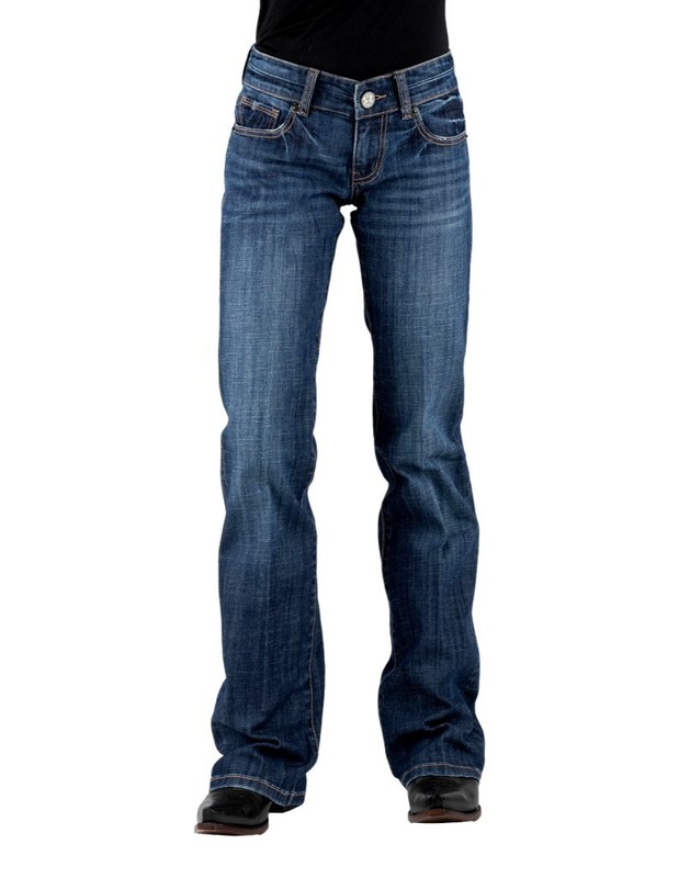 Tin Haul Western Jeans Womens Rosie Bootcut Blue 10-054-0280-2003 BU