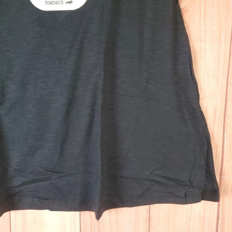 Toad & Co Chaka Skirt Womens Black Organic Cotton Large