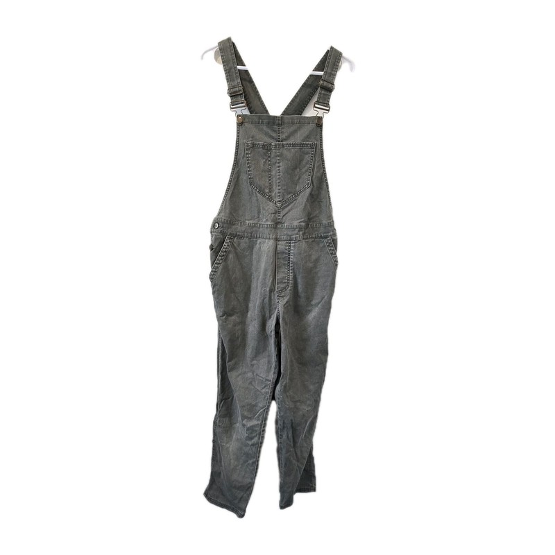 Toad & Co Women's Size Small Green Cottonwood Beetle Gardening Hippie Overalls