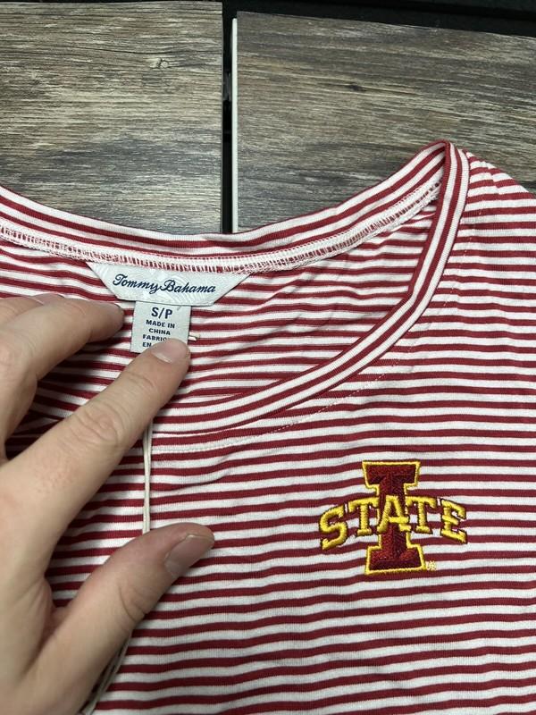 Tommy Bahama Iowa State Cyclones Women's Sun Beach Cruise Dress Small NEW