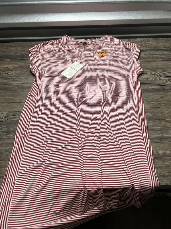 Tommy Bahama Iowa State Cyclones Women's sun beach cruise dress Small NEW