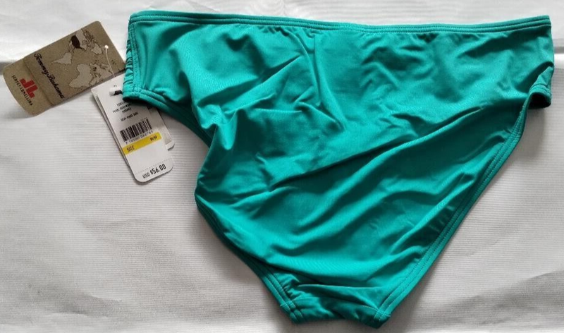 Tommy Bahama Ming Jade Pearl High Waist Side Shirred Size M/M