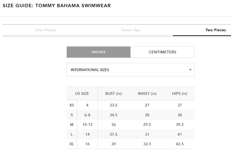 Tommy Bahama Twist Front Underwired Tankini Top MSRP $118