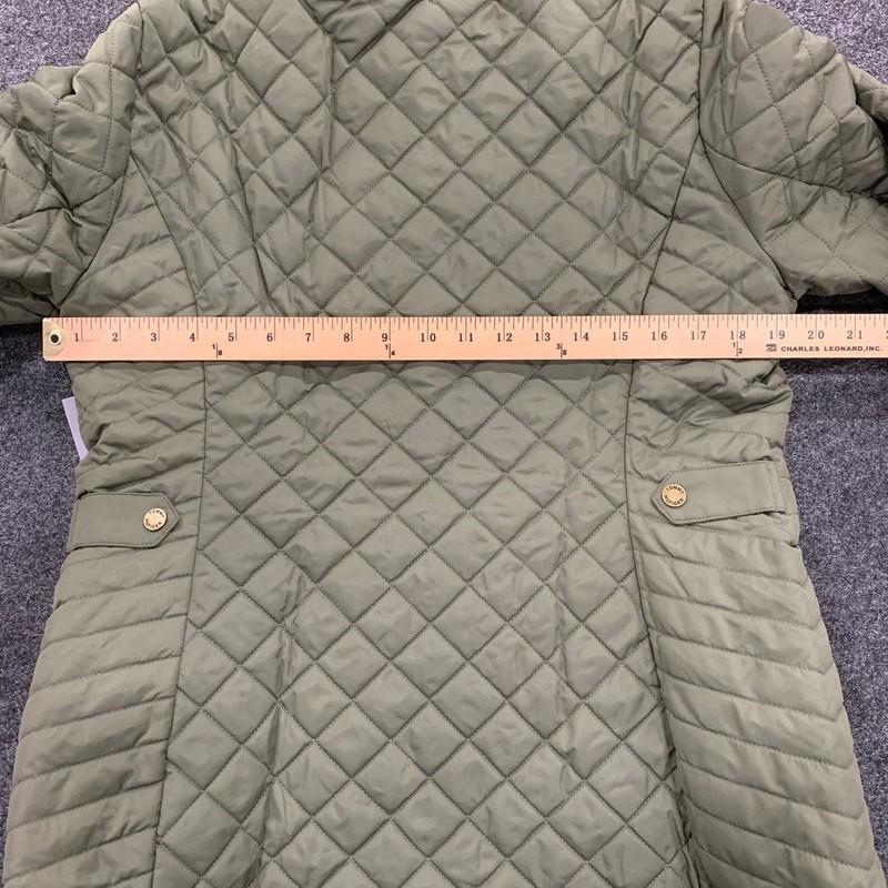 TOMMY HILFIGER Lightweight Quilted Jacket Women's Size M Thyme