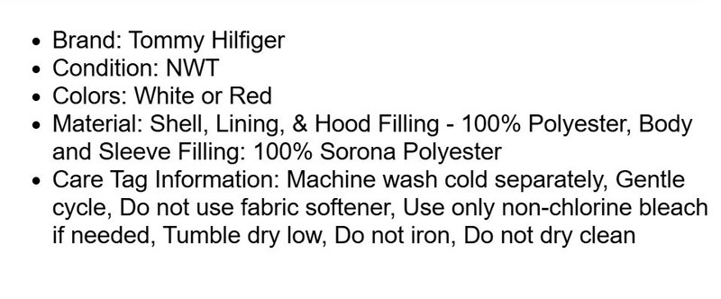 Tommy Hilfiger Women's Stretch Quilted Jacket Full Zip Hooded